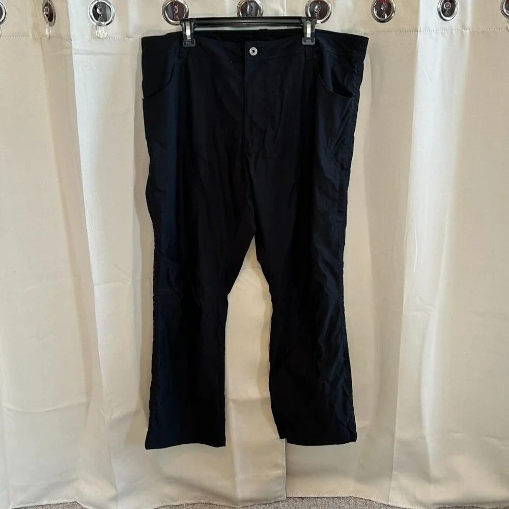 Eddie Bauer Mens Pants Size‎ 40x30 Black Fleece Lined Gorecore Outdoors 17014x